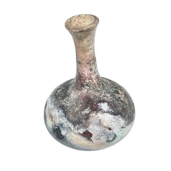 Vintage‎ Handmade Rustic Pottery Bud Vase - Picture 7 of 8